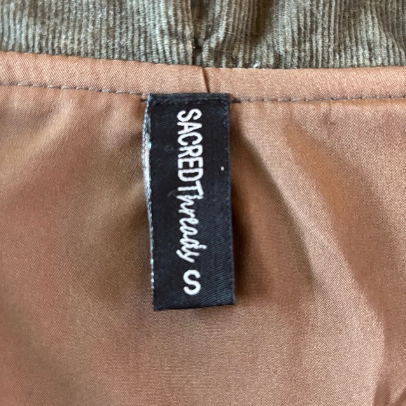 Sacred Threads Olive Green Jacket Small - Picture 9 of 13